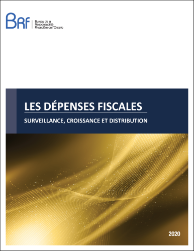 Les dépenses fiscales : Surveillance, croissance et distribution